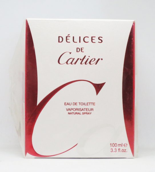 Cartier - Délices de Cartier Eau DE TOILETTE Spray 100 ml-NEU-OVP-
